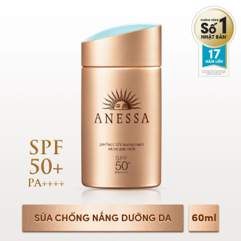 Kem chống nắng ANESSA Perfect UV Sunscreen Skincare Milk SPF 50+ PA++++